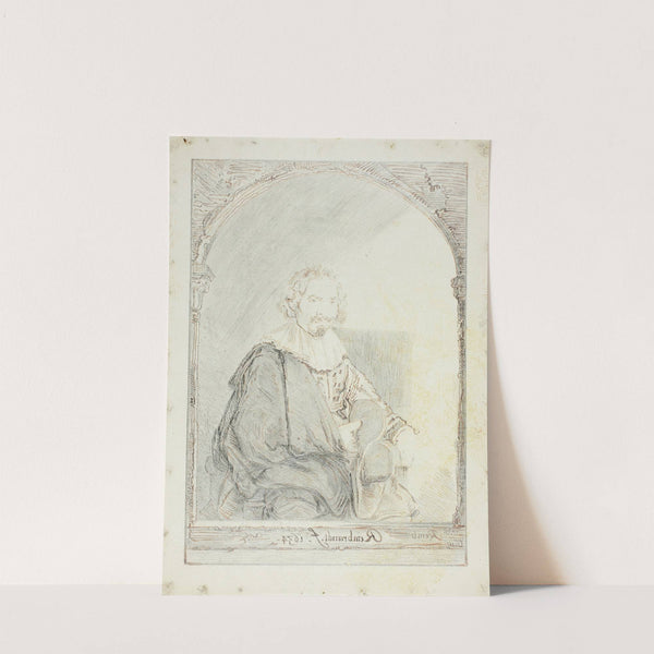 Study for Portrait of a Man in an Arm Chair by Christiaan Josi