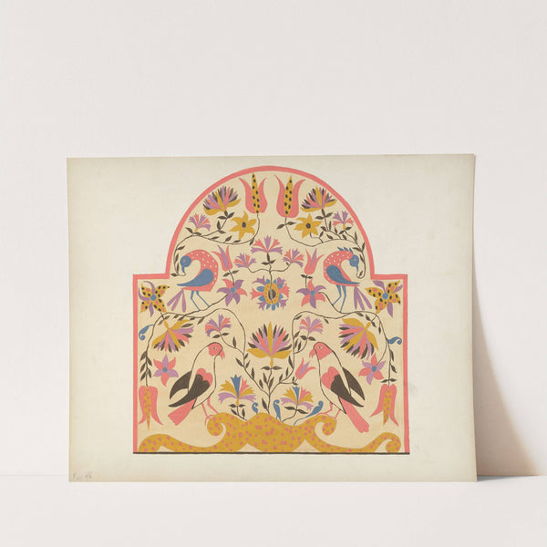 Study for Proposed Portfolio Decorated Chests of Rural Pennsylvania by American 20th Century