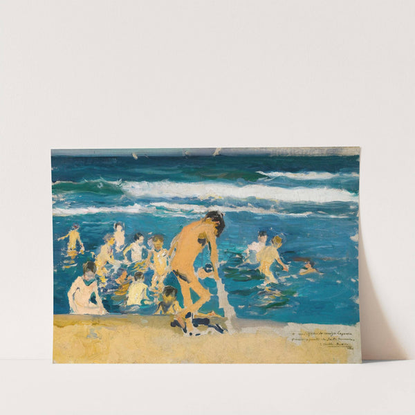 Study For Sad Inheritance (1906) by Joaquín Sorolla