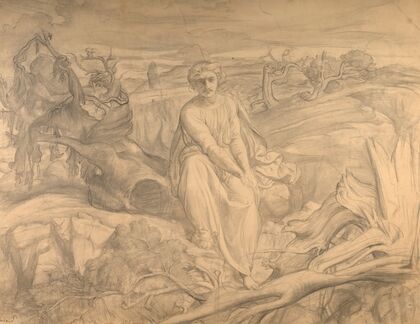 Study for ‘Sans Dieu’