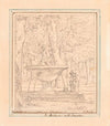 Study for Scene from the Garden of Villa Borghese in Rome
