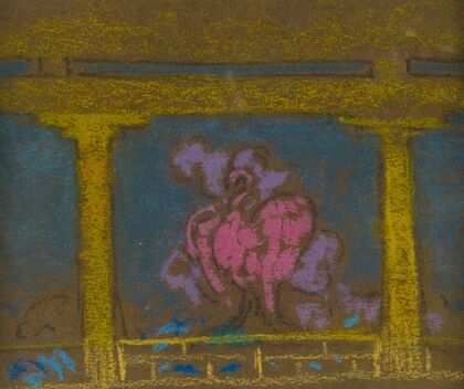 Study for Scene in the Daughter of Heaven, Santa Fe (1915)