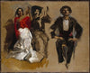 Study for Seated Figures for ‘El Jale’Â 
