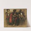 Study for Seated Musicians for &#039;El Jaleo&#039; by John Singer Sargent