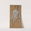 Study for &#039;Song&#039; by Herbert James Draper