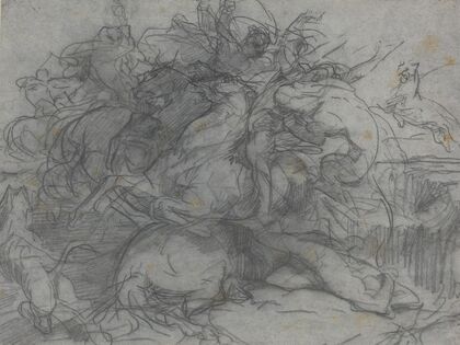 Study for ‘Surprise’ (Battle of the Tigers)