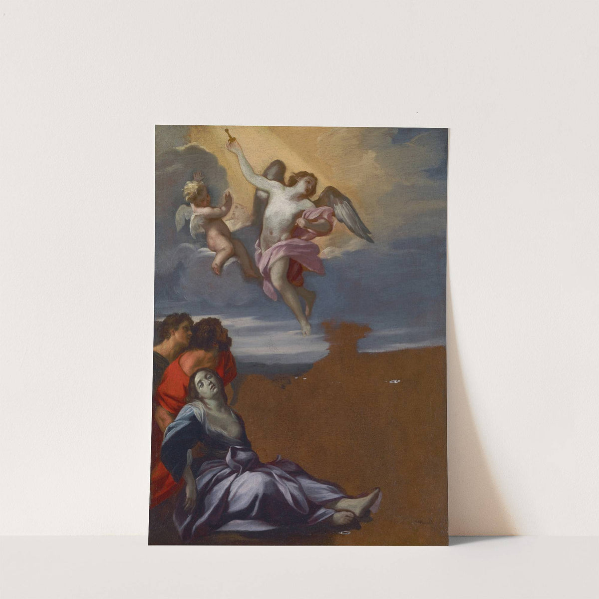 Study for the altarpiece of Saint Rosalie among the Plague-Stricken (ca. 1657–60) by Carlo Maratti