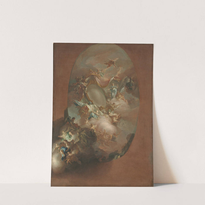 Study for 'The Apotheosis of Ferdinand IV and Maria Carolina, King and Queen of Naples' (for the Palazzo dei Regi Studi, Naples) by Pietro Bardellino
