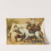Study for the attack of Abd el Kader &#039;s Smalah by the Duke d&#039;Aumale by Horace Vernet