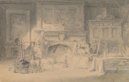 Study for ‘The Bailey Family’