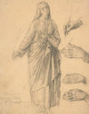 Study for the ‘Banner of Hyères’ (1842)