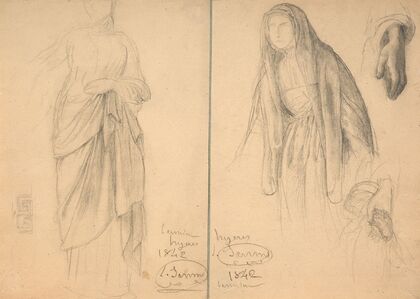 Study for the ‘Banner of Hyères’ (1842)