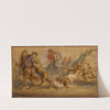Study for ‘The Bear Hunt’ (for the Alcázar, Madrid) (c. 1639) by Peter Paul Rubens
