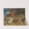 Study For The Combat,Woman Pleading For The Vanquished by William Etty