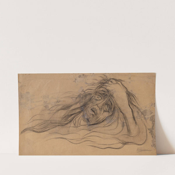 Study for &#8216;The Dream – Paolo and Francesca&#8217; (1910) by Umberto Boccioni