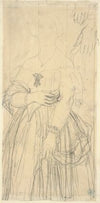Study for the Dress and the Hands of Madame Moitessier