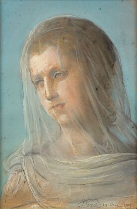 Study for the figure of Chastity (1879)