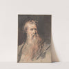 Study for the figure of Moses by Jacob de Wit