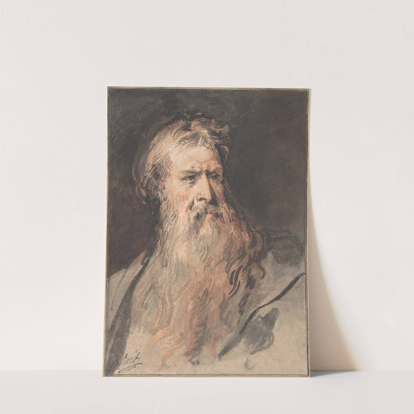 Study for the figure of Moses by Jacob de Wit