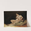 Study for the figure of the seine, for the opera garnier, paris by Isidore Pils