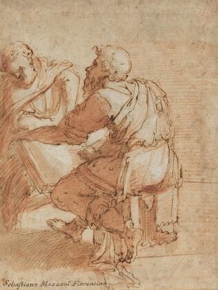 Study for ‘The Four Doctors of the Church’