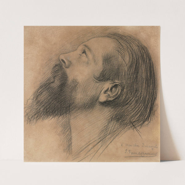 Study for the Frieze of Sainte Geneviève (c. 1875) by Pierre Puvis de Chavannes