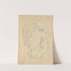 Study for The Judgment of Jupiter (Idas, head) by Samuel Finley Breese Morse