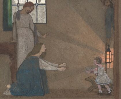 Study for ‘The Lost Child’