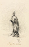 Study for the Magician in “Conte de FÃ©e” (Story of a Fairy)