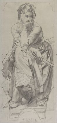 Study for the Muse Thalia