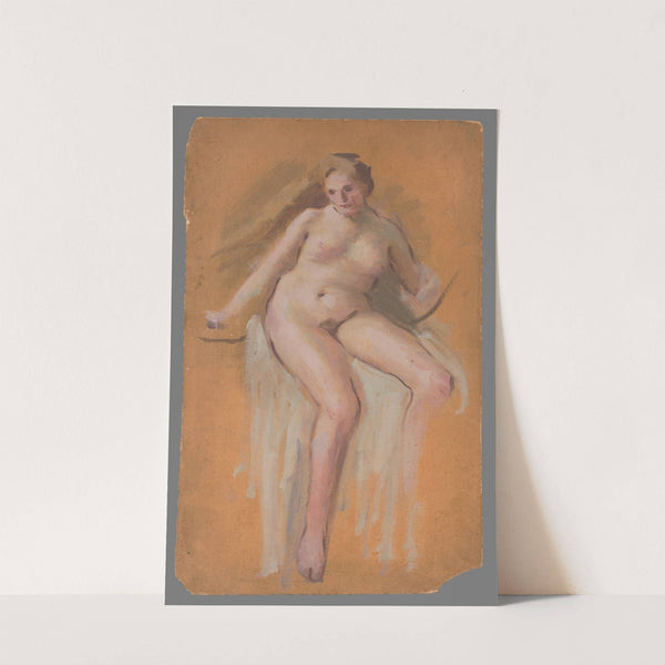 Study for the Painting &#039;Lady Godiva&#039; by Milan Thomka Mitrovský