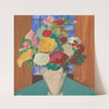 Study for the Painting Spanish Motif (Flowery Still Life on the Back) (1937) by Cyprián Majerník