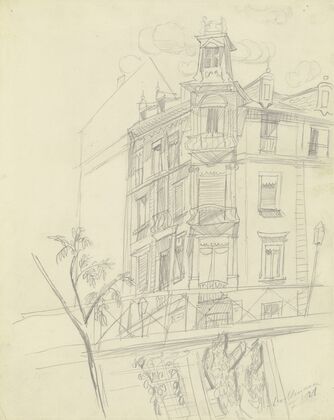Study for the painting The Nice in Frankfurt am Main