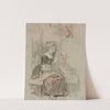Study for &#039;The Penny Wedding&#039; by Sir David Wilkie