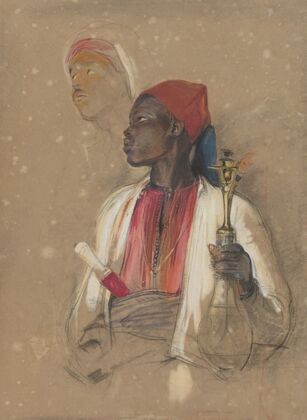 Study for ‘The Pipe Bearer’