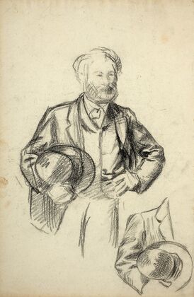 Study for the portrait of Édouard Manet (1864)