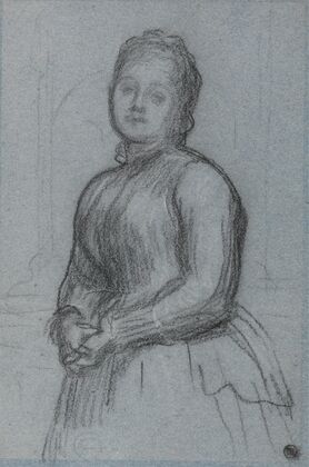 Study for the Portrait of Hannah, Countess of Roseberry