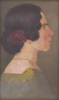Study for the Portrait of the Artist Jonášová (1900–1905)