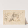 Study for ‘The Return of King Friedrich II from Küstrin’ (c. 1850s) by Emanuel Gottlieb Leutze
