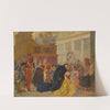 Study For The Return of Pope Pius IX To Rome In 1850 by Karl Bryullov