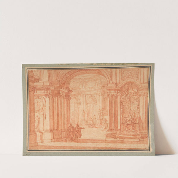 Study for the Rotunda of a Palace by Jacques de Lajoüe