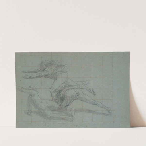 Study for &#039;The Siege of Gibraltar&#039;; Three Figures by John Singleton Copley