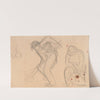 Study for &#039;The Street Pavers&#039;; Two Workmen by Umberto Boccioni