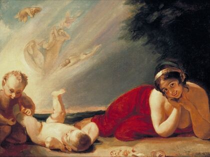 Study for Titania, Puck and the Changeling (1793)