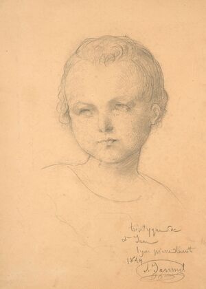 Study for ‘Triptyque du Mois de Marie’ (1849)
