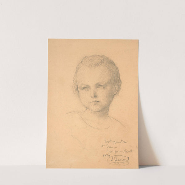 Study for ‘Triptyque du Mois de Marie’ (1849) by Louis Janmot