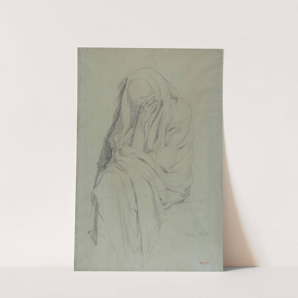 Study for Vieille Italienne (1856) by Edgar Degas
