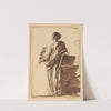 Study for &#039;War and Peace&#039; by Robert Walter Weir