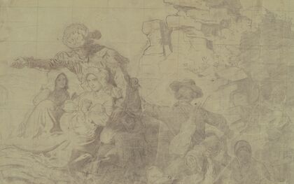 Study for ‘Westward the Course of Empire Takes Its Way’