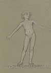 Study for Winged Youth (The New Year)